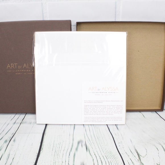 NEW GIFT - ART BY ALYSSA WATTERS 4 TILES/COASTERS - Picture 8 of 8